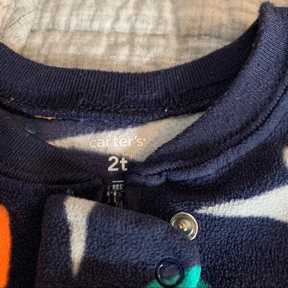 Like New Carter’s Fleece PJs - Picture 5 of 5